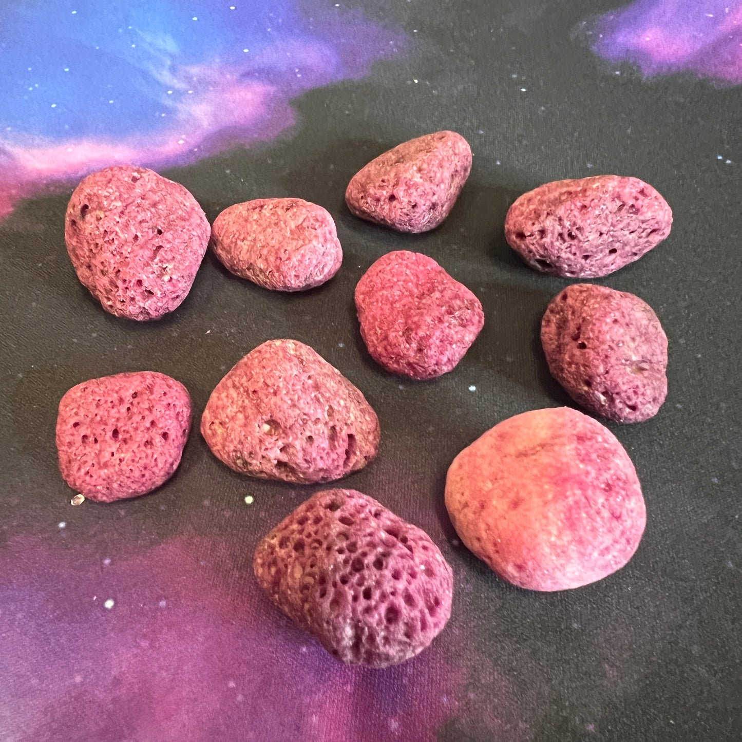 Ruby Tumbled Set