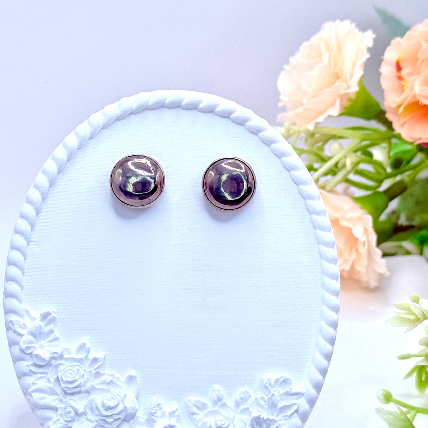 Pyrite Stud Earrings