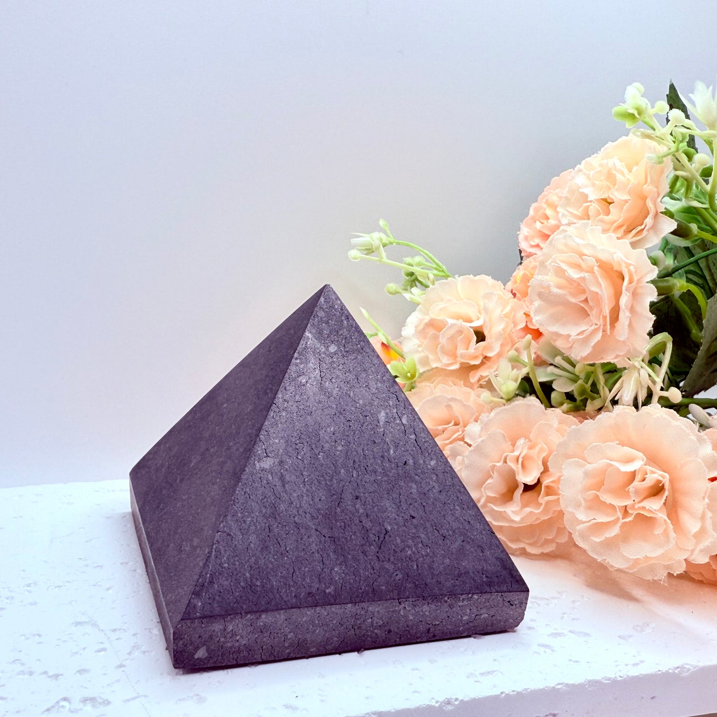 Shungite Pyramid for EMF Protection
