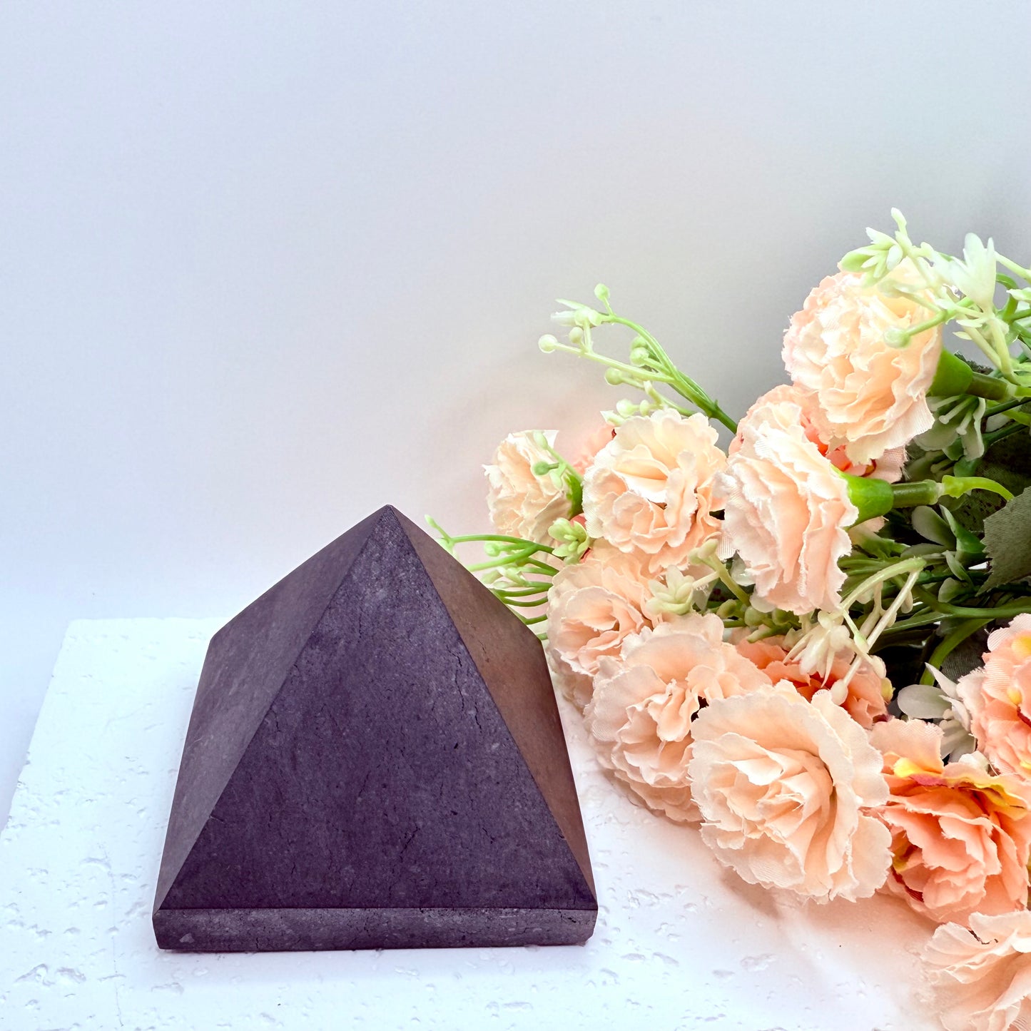 Shungite Pyramid for EMF Protection
