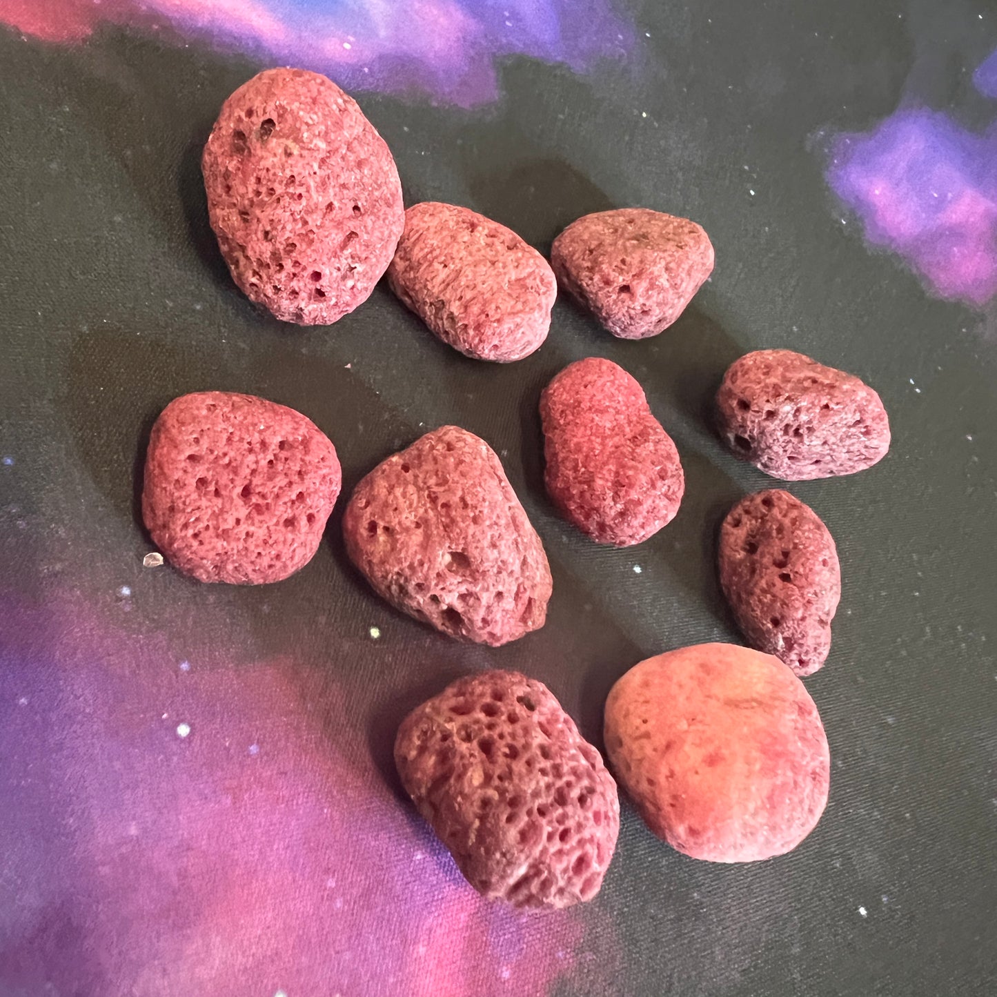 Ruby Tumbled Set