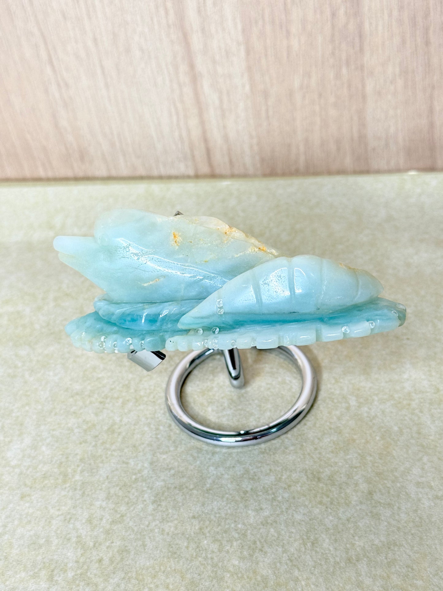 Amazonite Sea Animal Carvings – Mystical Ocean Crystals for Harmony & Flow - Auralis Crystals