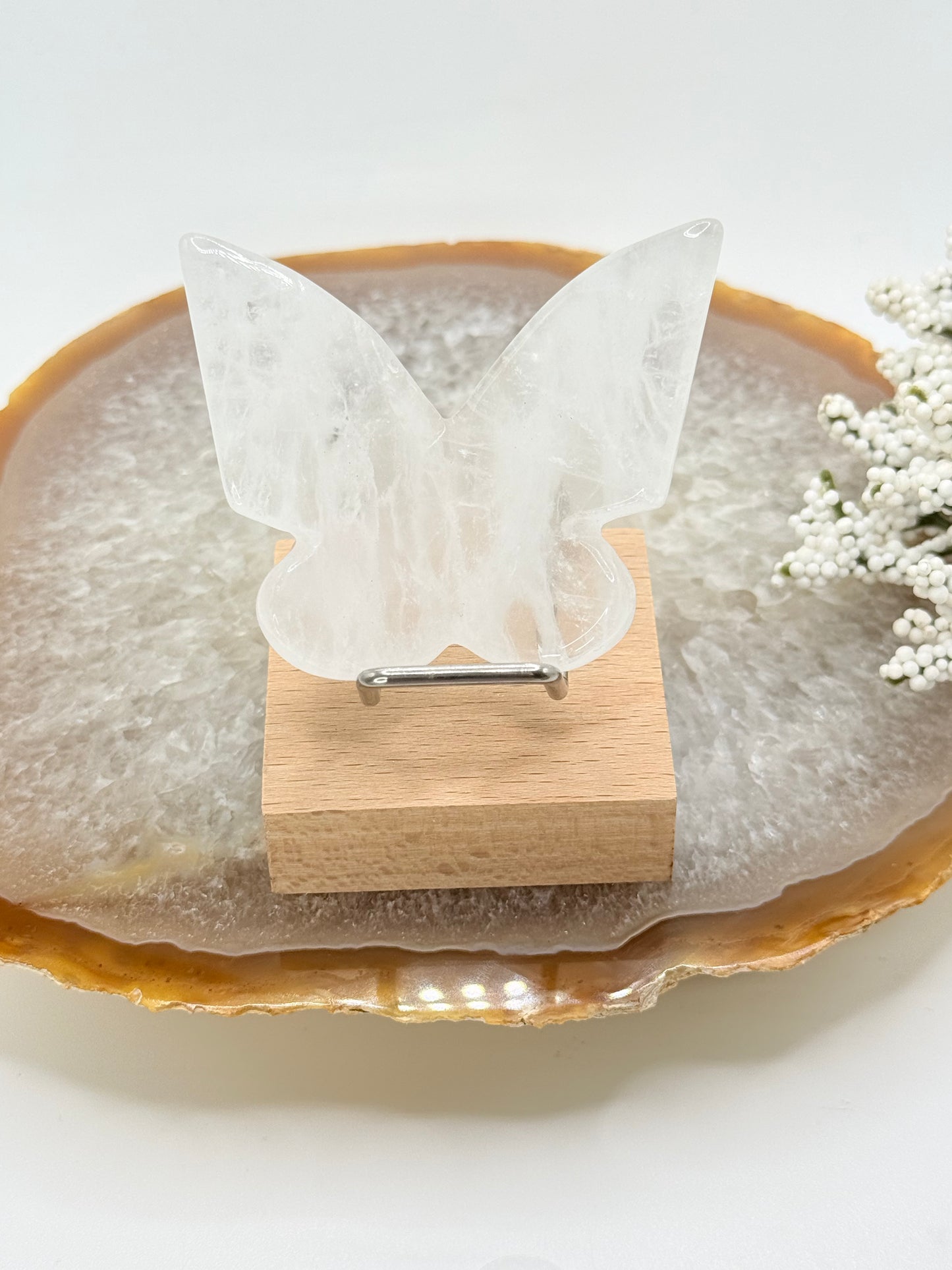 3D Butterfly Crystal Carvings – Symbolic Crystals for Transformation & Joy - Auralis Crystals