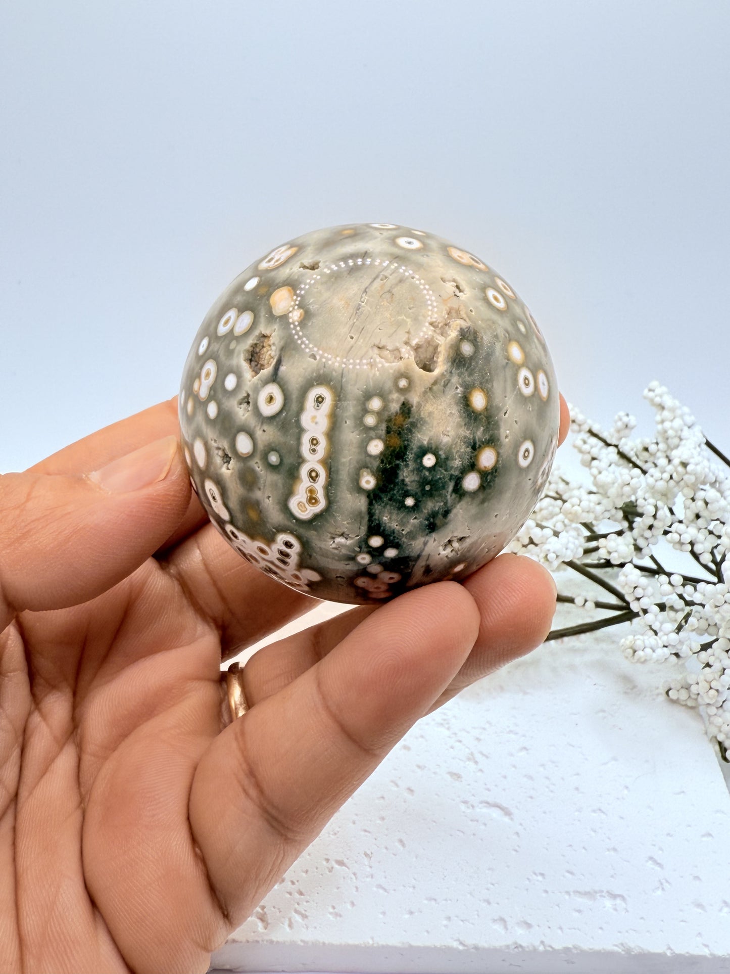High Quality Ocean Jasper Spheres