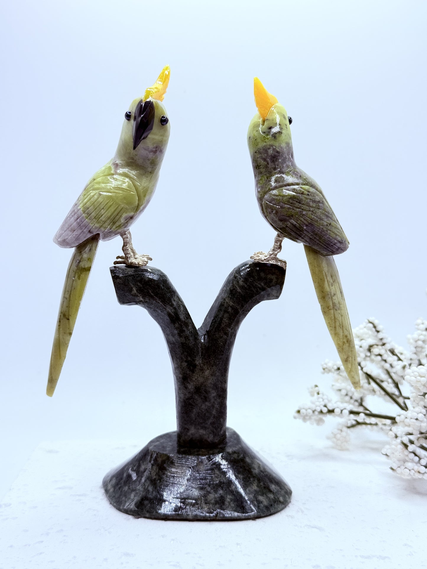 Cuckatoo Carving in Jasper