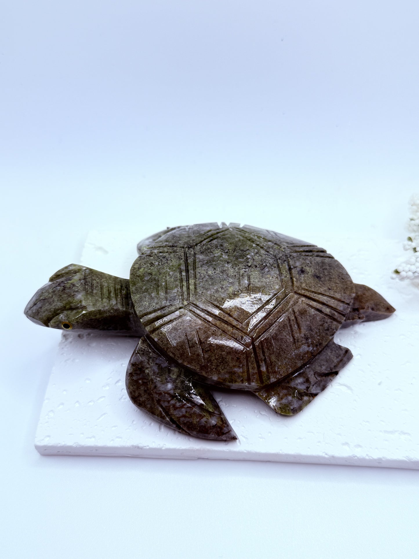 Jasper Turtle Carving – Patience, Protection & Earth Energy