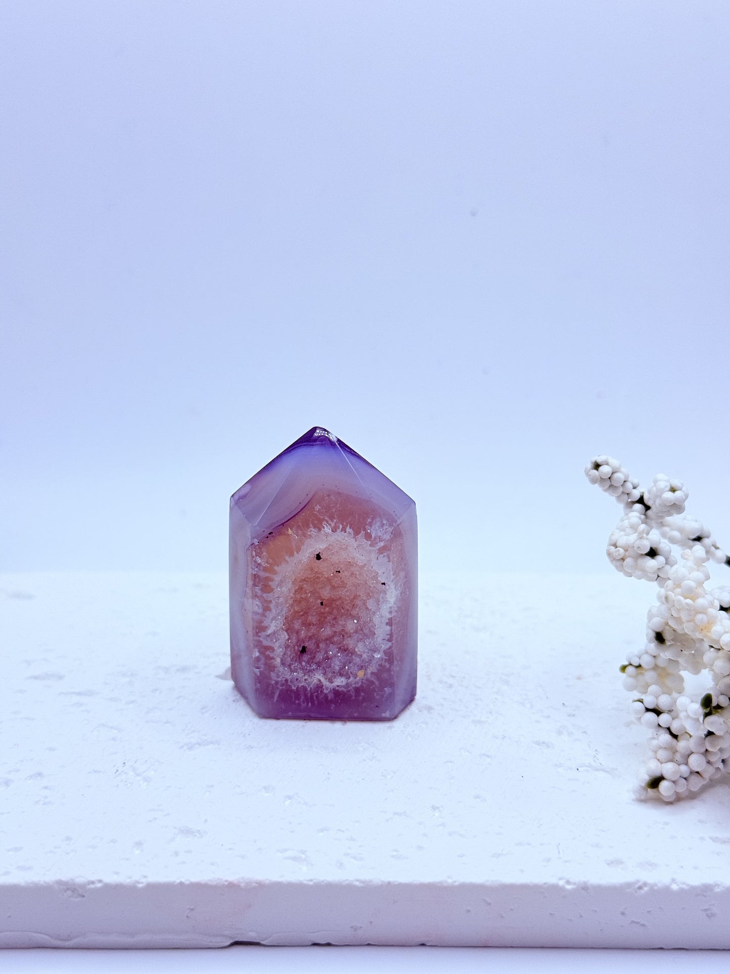 Gray Agate Mini Tower