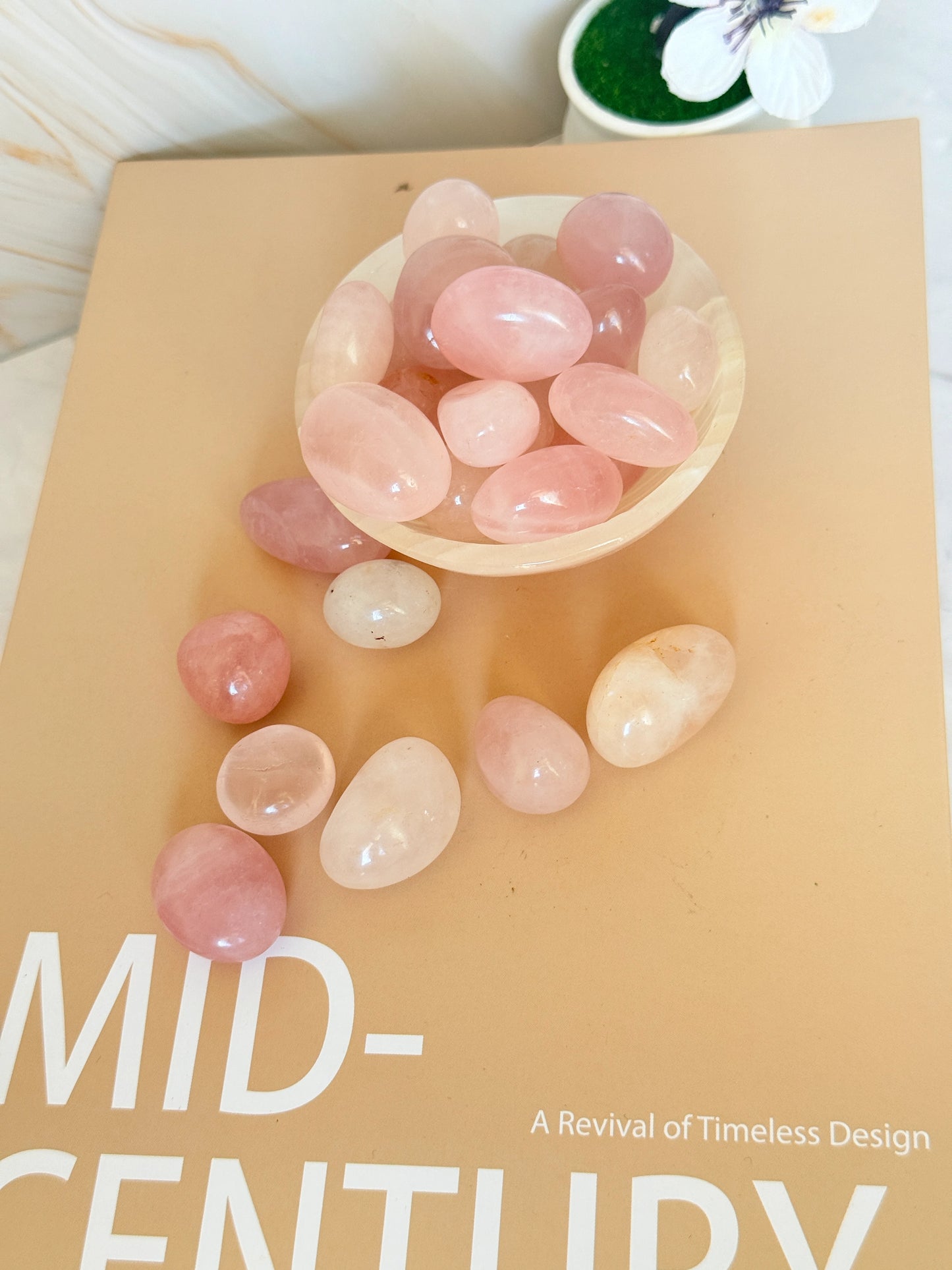 Rose Quartz Tumble | Stone of Love & Compassion | Madagascar
