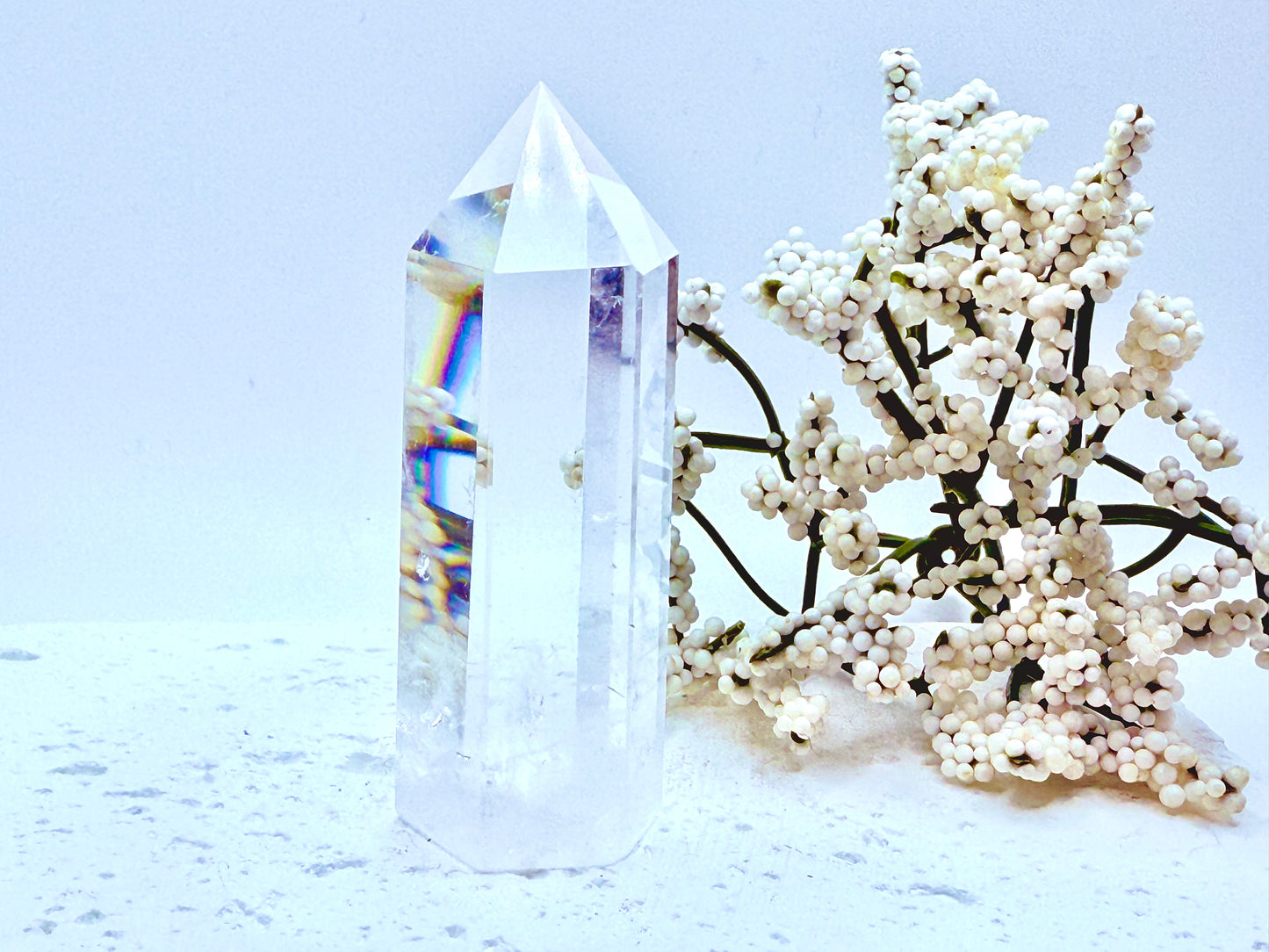High Quality Clear Quartz Small Tower