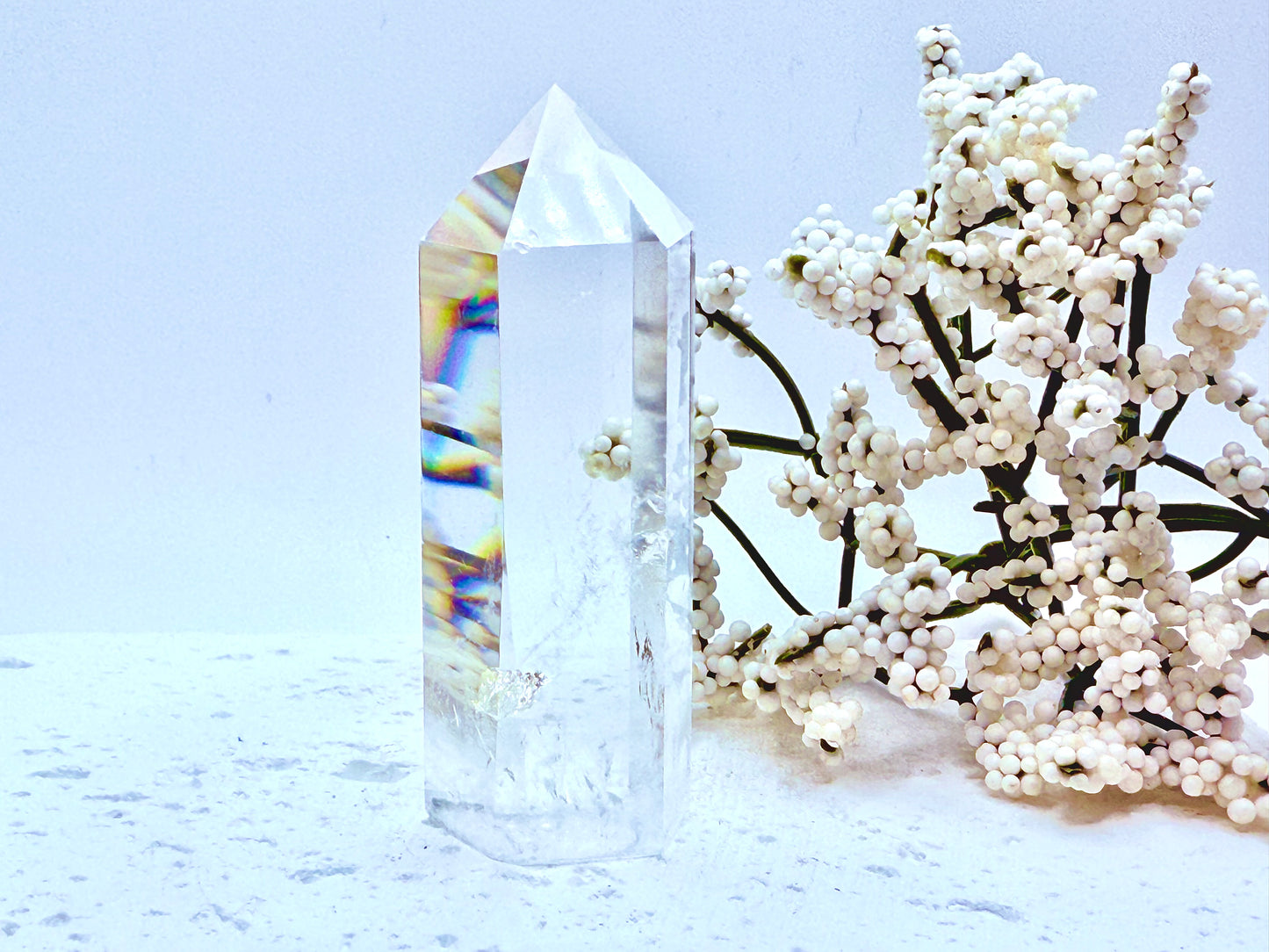 High Quality Clear Quartz Small Tower