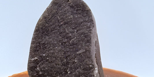 Noir Elegance: Exquisite Black Amethyst from Brazil