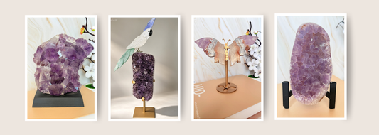 Amethyst crystal meaning and properties — Auralis Crystals