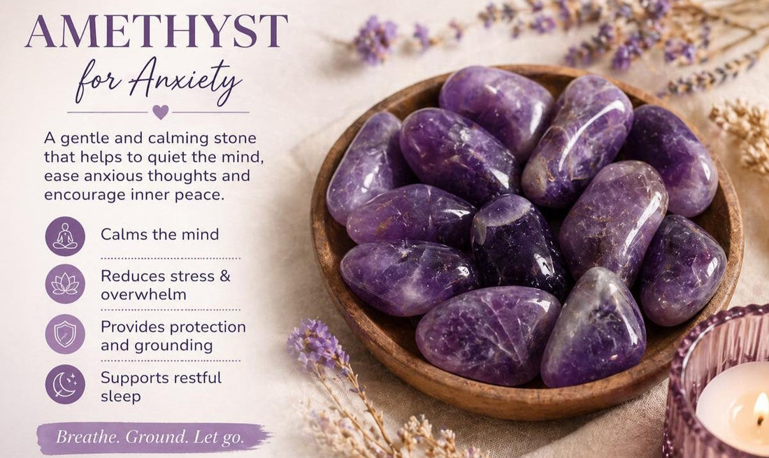 Best Crystals for Anxiety and Stress Relief (2026 Guide)