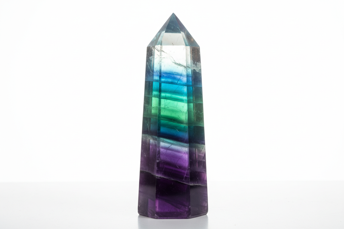Rainbow Fluorite: The Prism of Inner Order