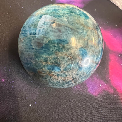 Blue Apatite Sphere Medium Size