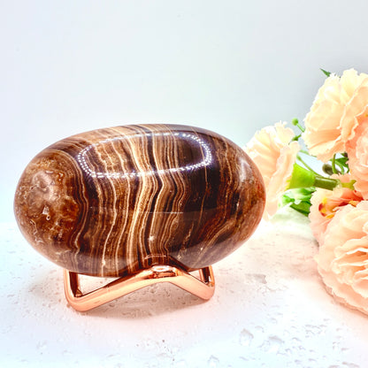 Chocolate Calcite Palms