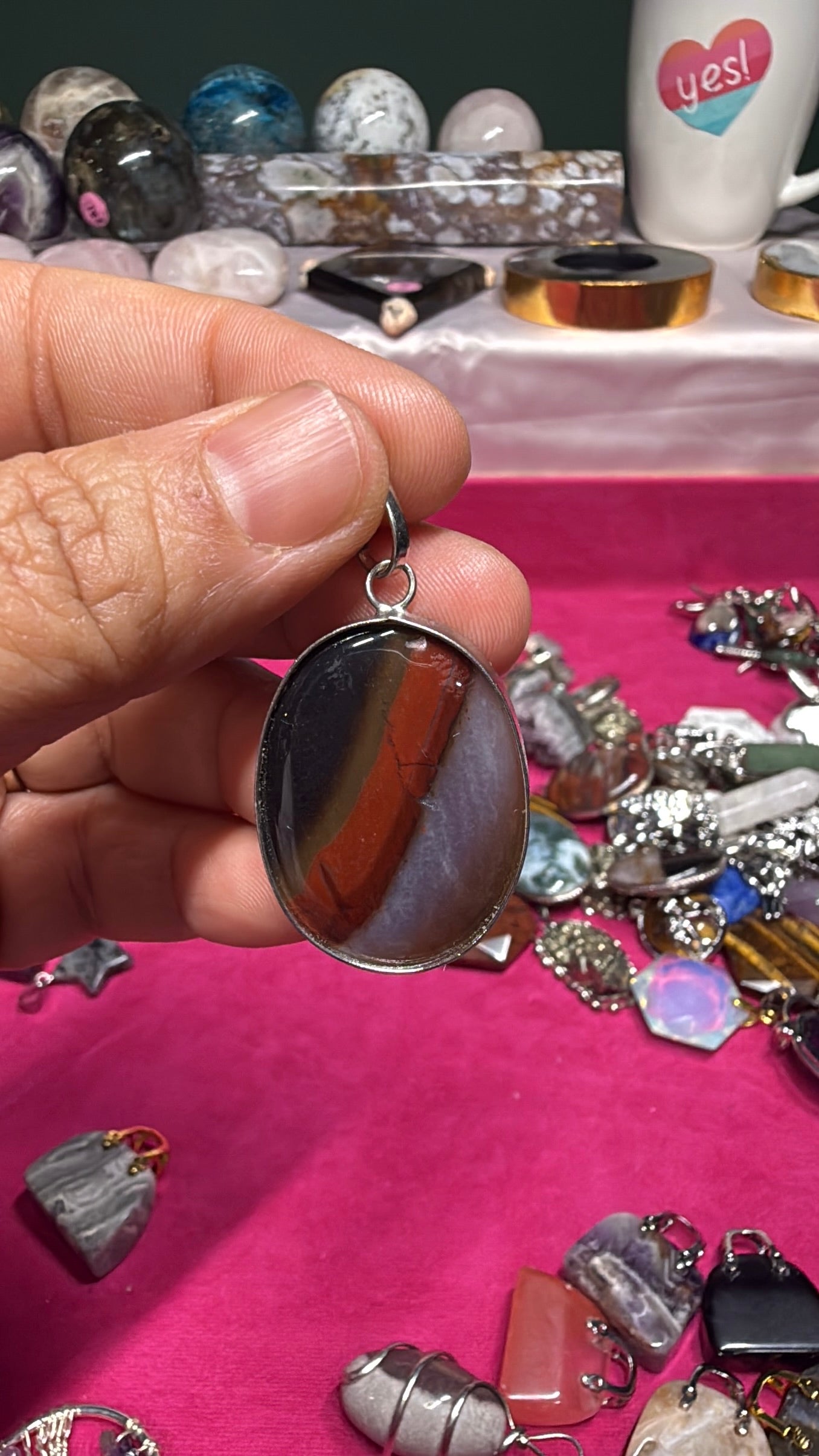 Banded Agate Pendant