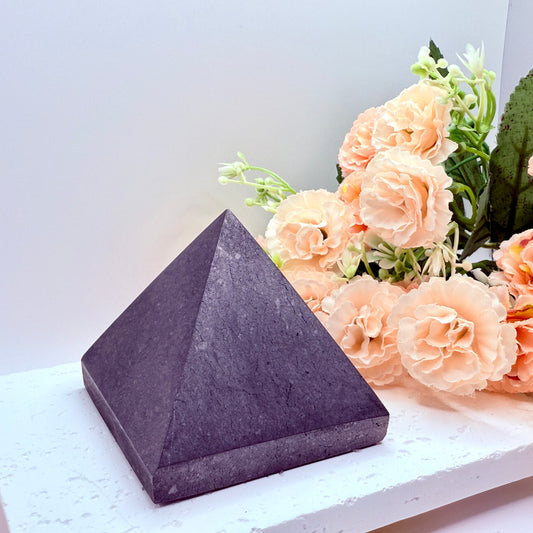 Shungite Pyramid for EMF Protection