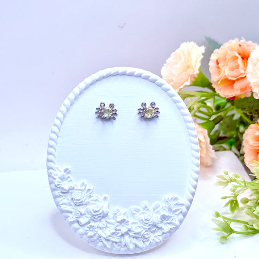925 Citrine Earrings