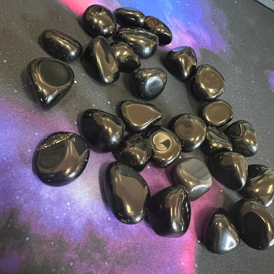 Black Tourmaline Tumbles Set