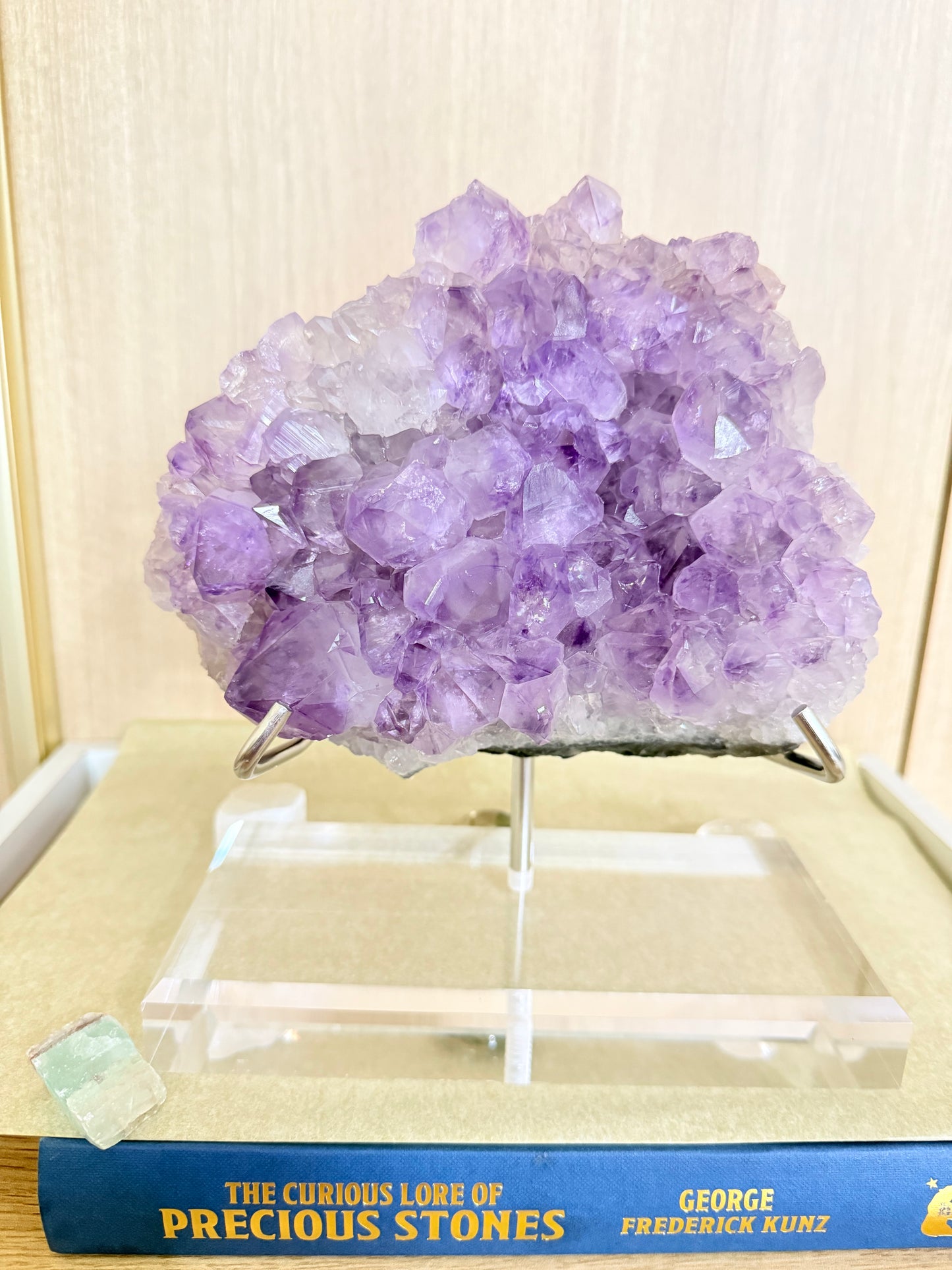 High-Grade Brazilian Amethyst Cluster – Rich Purple Quartz - Auralis Crystals
