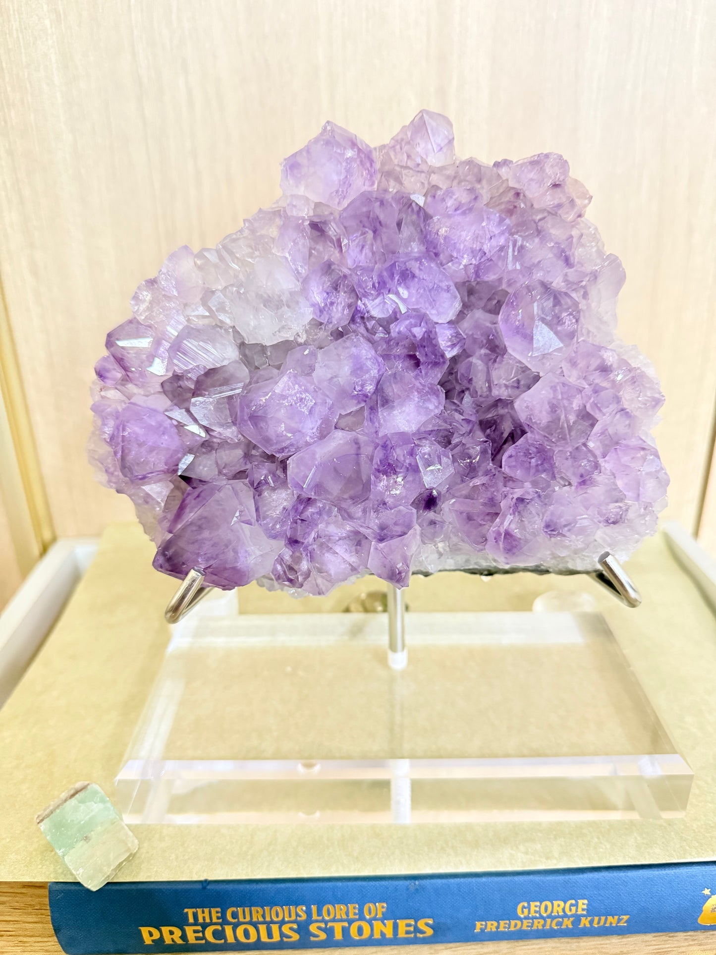 High-Grade Brazilian Amethyst Cluster – Rich Purple Quartz - Auralis Crystals