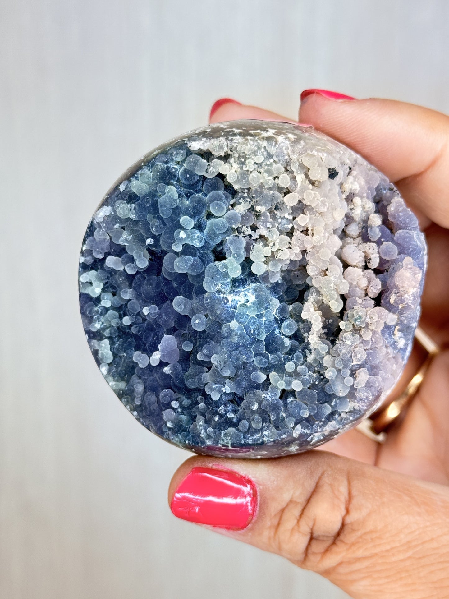 Grape Agate Sphere – Botryoidal Purple Chalcedony from Indonesia | Handpicked Collector Crystal