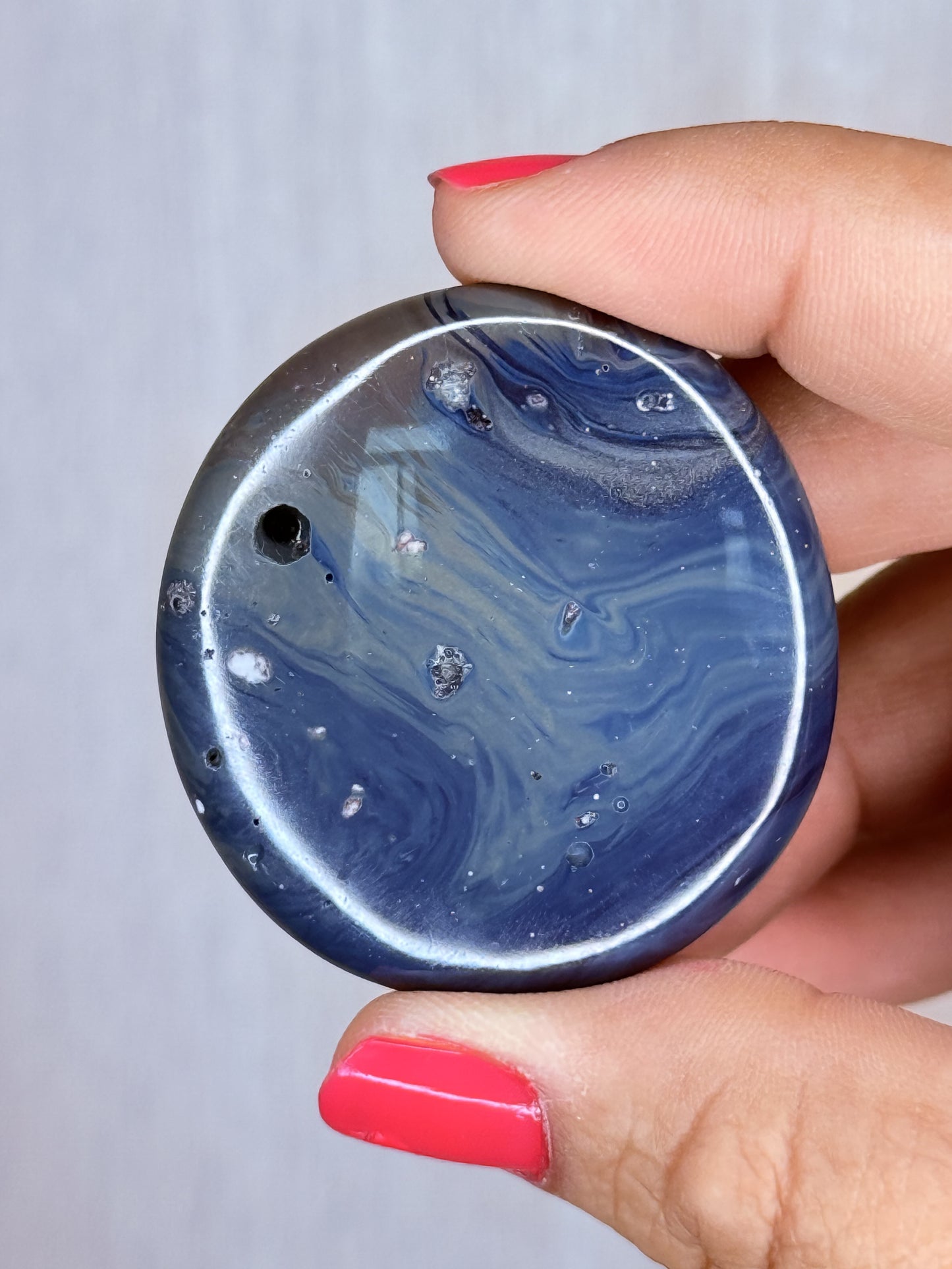 Sieber “Agate” Flatstone – Historic German Smelting Slag | Hardened Copper By-Product from Sieber | Collector Piece