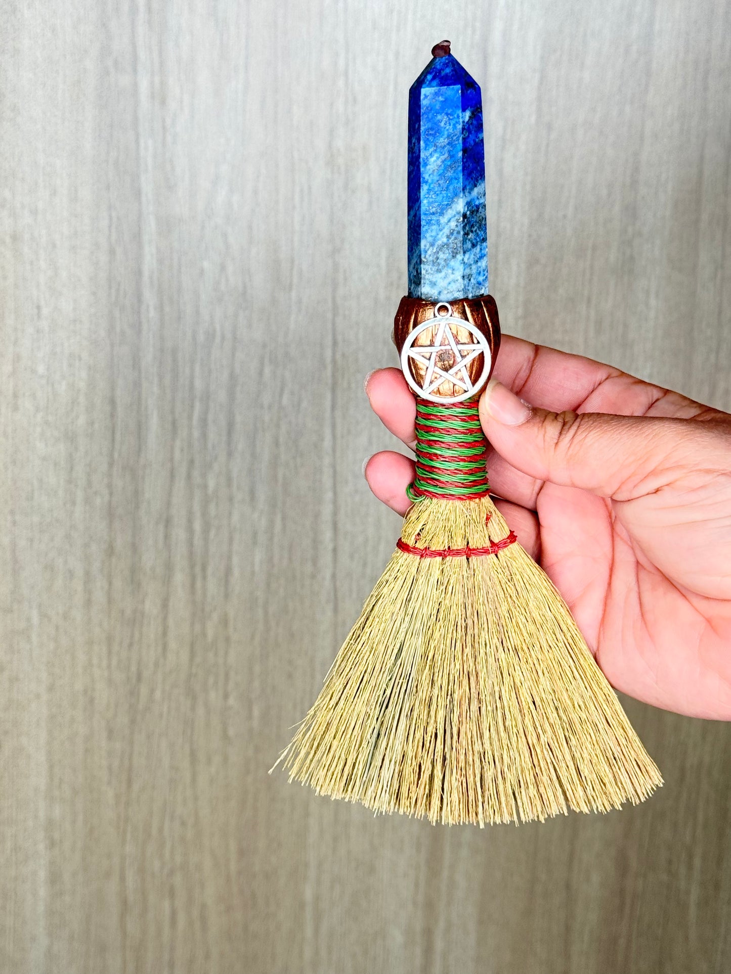 Broom with Lapis Lazuli Generator