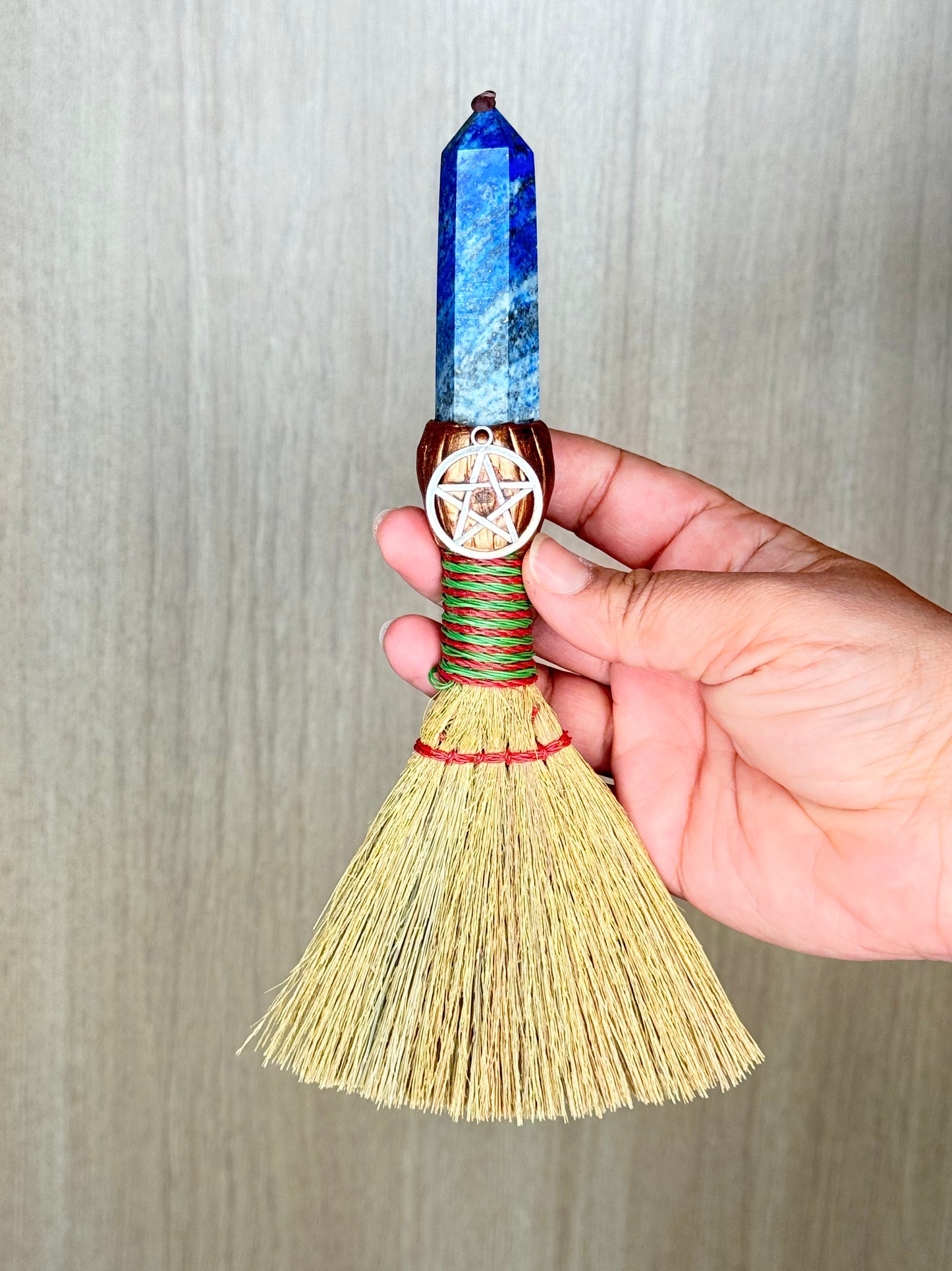 Broom with Lapis Lazuli Generator