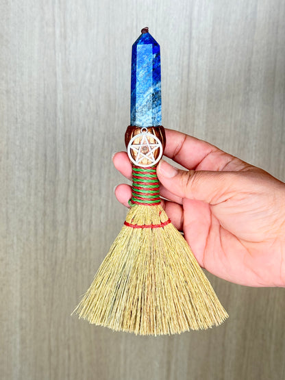 Broom with Lapis Lazuli Generator