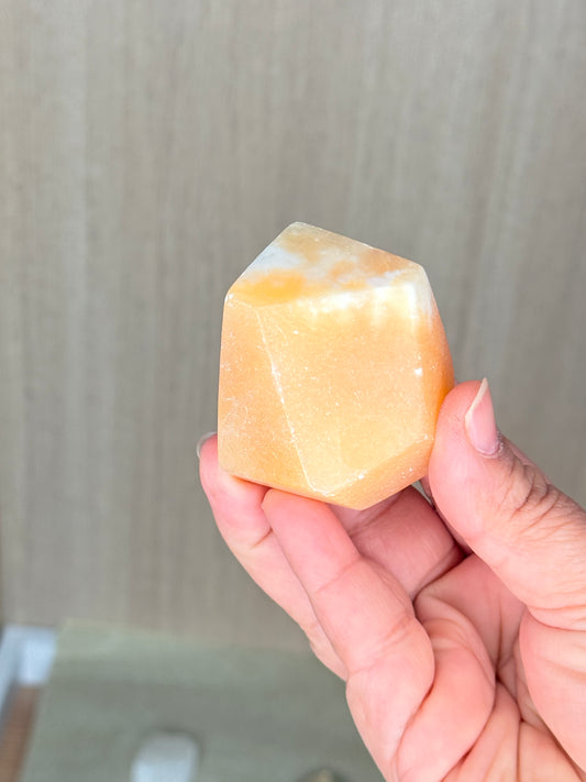 Orange Calcite Freeforms