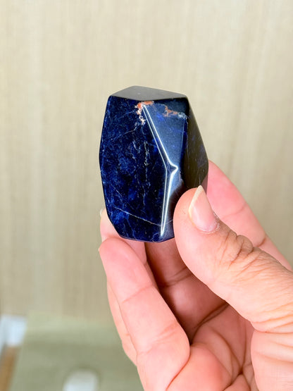 Deep Blue Sodalite Freeforms - Auralis Crystals