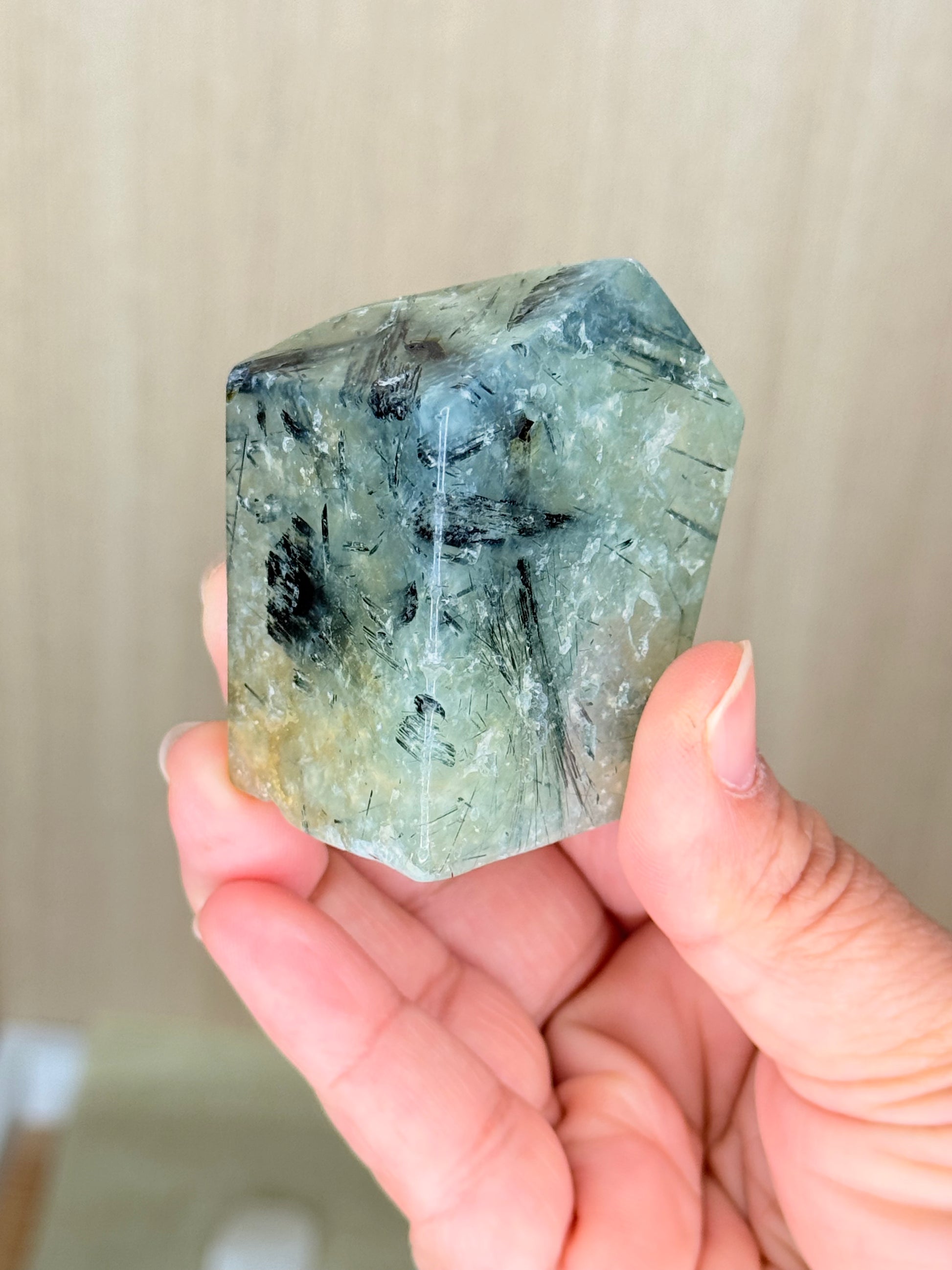 Phrenite Freeforms – Mystical Green Crystal for Clarity & Spiritual Harmony - Auralis Crystals