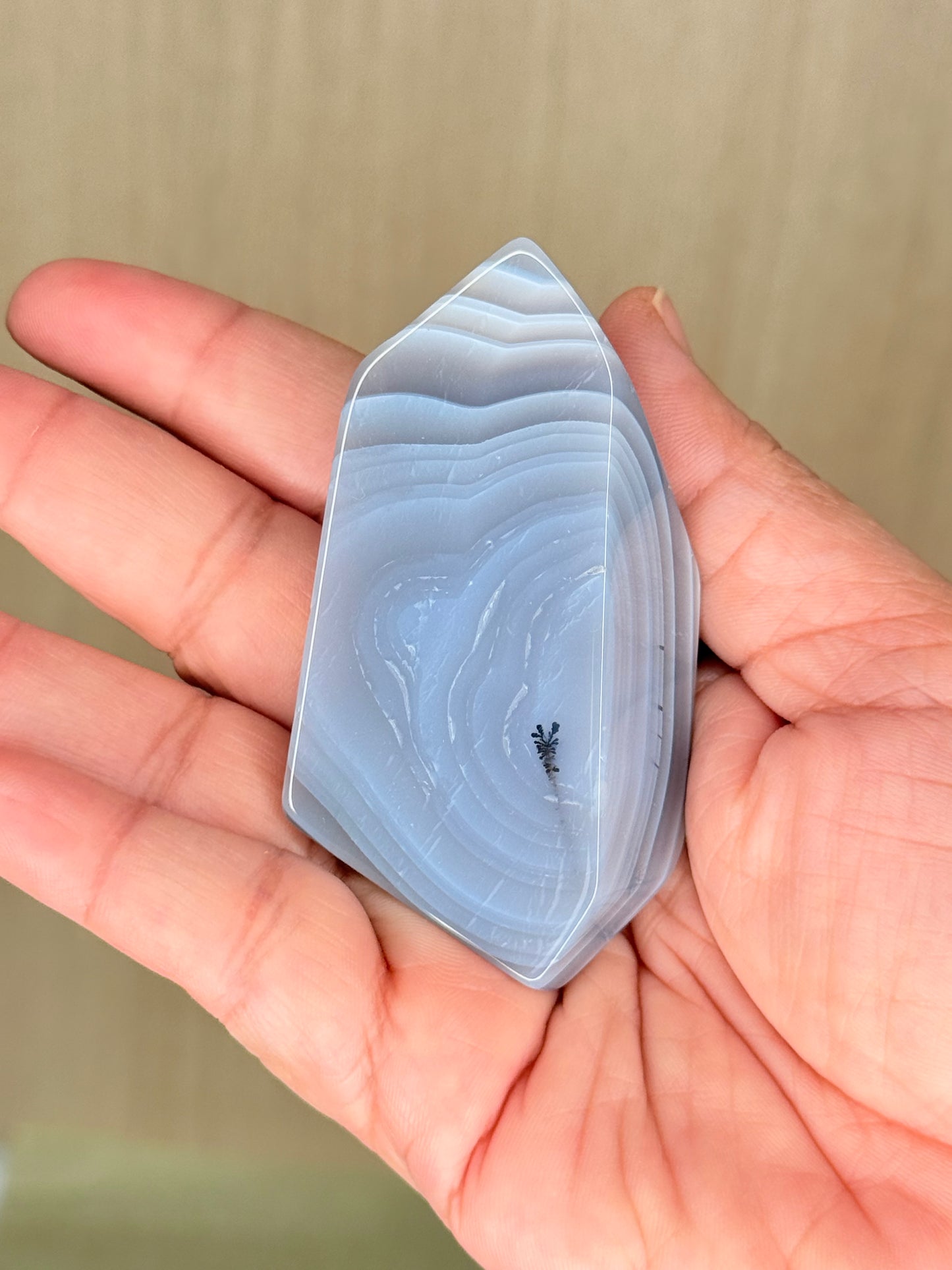 Banded Grey Agate Freeforms – Mystical Crystal for Grounding & Elegance - Auralis Crystals