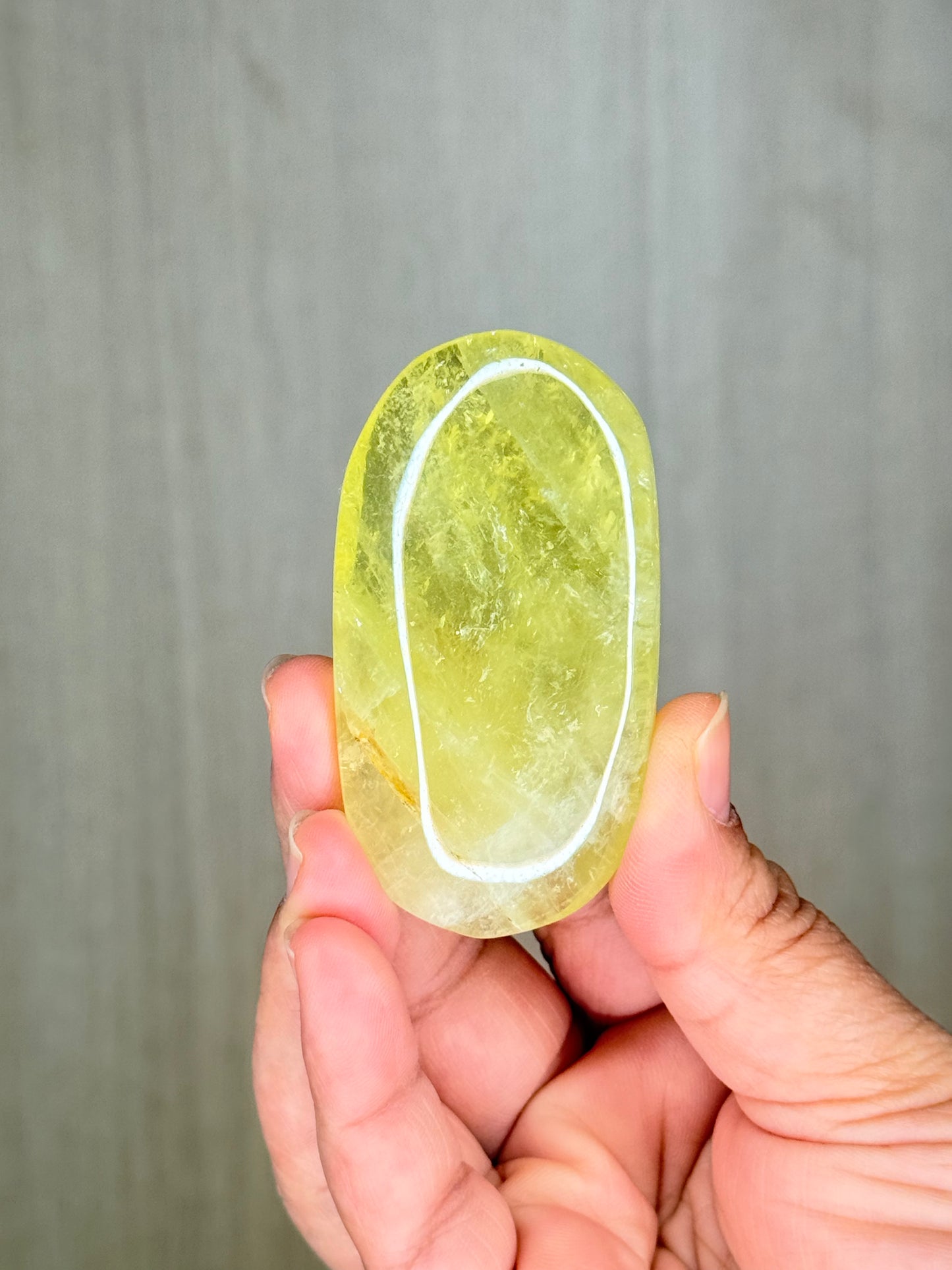 High-Quality Citrine Palmstone – Mystical Crystal for Abundance & Vitality