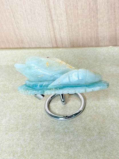 Amazonite Sea Animal Carvings – Mystical Ocean Crystals for Harmony & Flow - Auralis Crystals