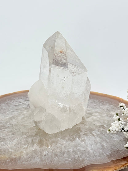 Brazilian Clear Quartz Cluster – Natural Crystal Formation