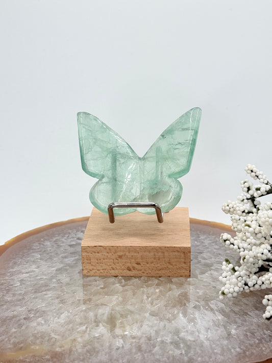 3D Butterfly Crystal Carvings – Symbolic Crystals for Transformation & Joy