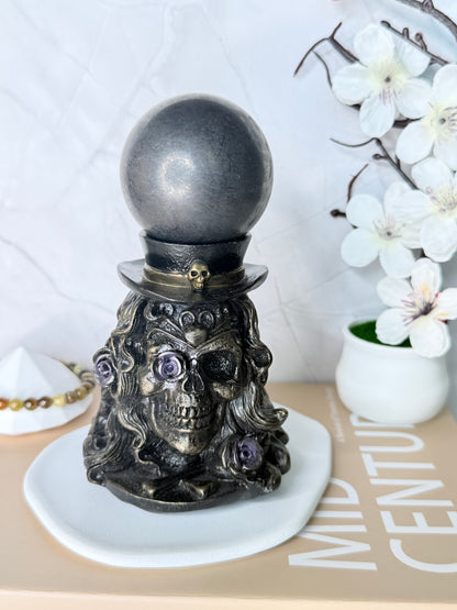 Crystal Sphere Holders – Gothic Display Stands - Auralis Crystals