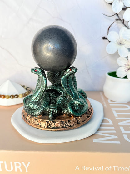 Crystal Sphere Holders – Gothic Display Stands - Auralis Crystals