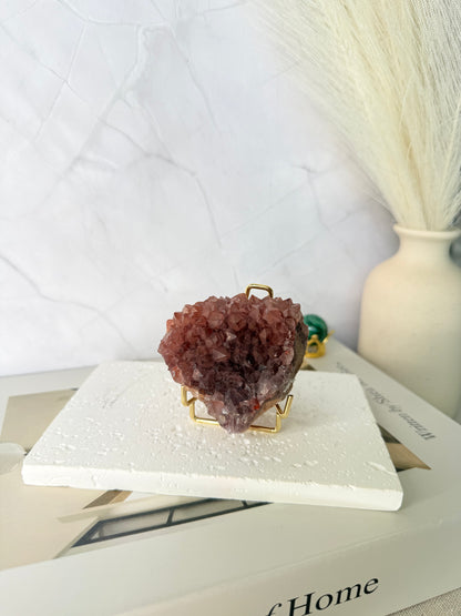 Red Cap Amethyst Raw Specimen (Thunder Bay, Ontario, Canada)