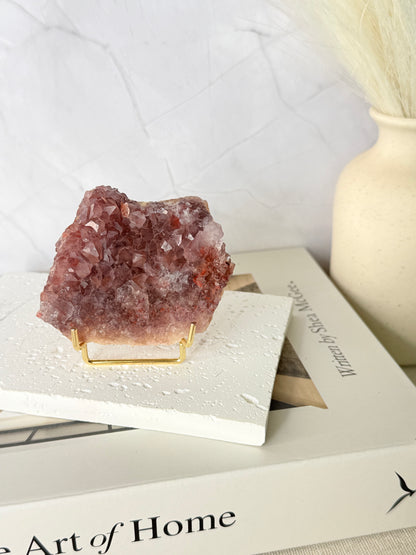 Red Cap Amethyst Raw Specimen (Thunder Bay, Ontario, Canada)