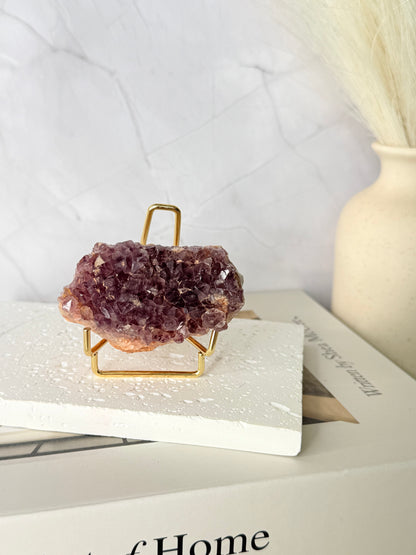 Red Cap Amethyst Raw Specimen (Thunder Bay, Ontario, Canada)