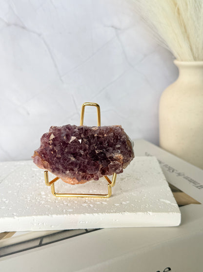 Red Cap Amethyst Raw Specimen (Thunder Bay, Ontario, Canada)
