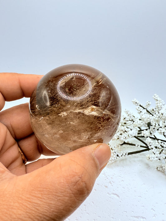 High Quality Smoky Quartz Sphere