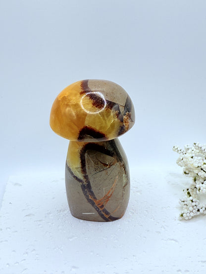 Serpentine Mushroom Carving
