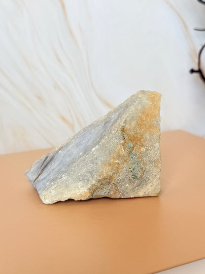 Raw Blue Lace Agate Druzy Specimen | Natural Geode | Madagascar | Multiple Available