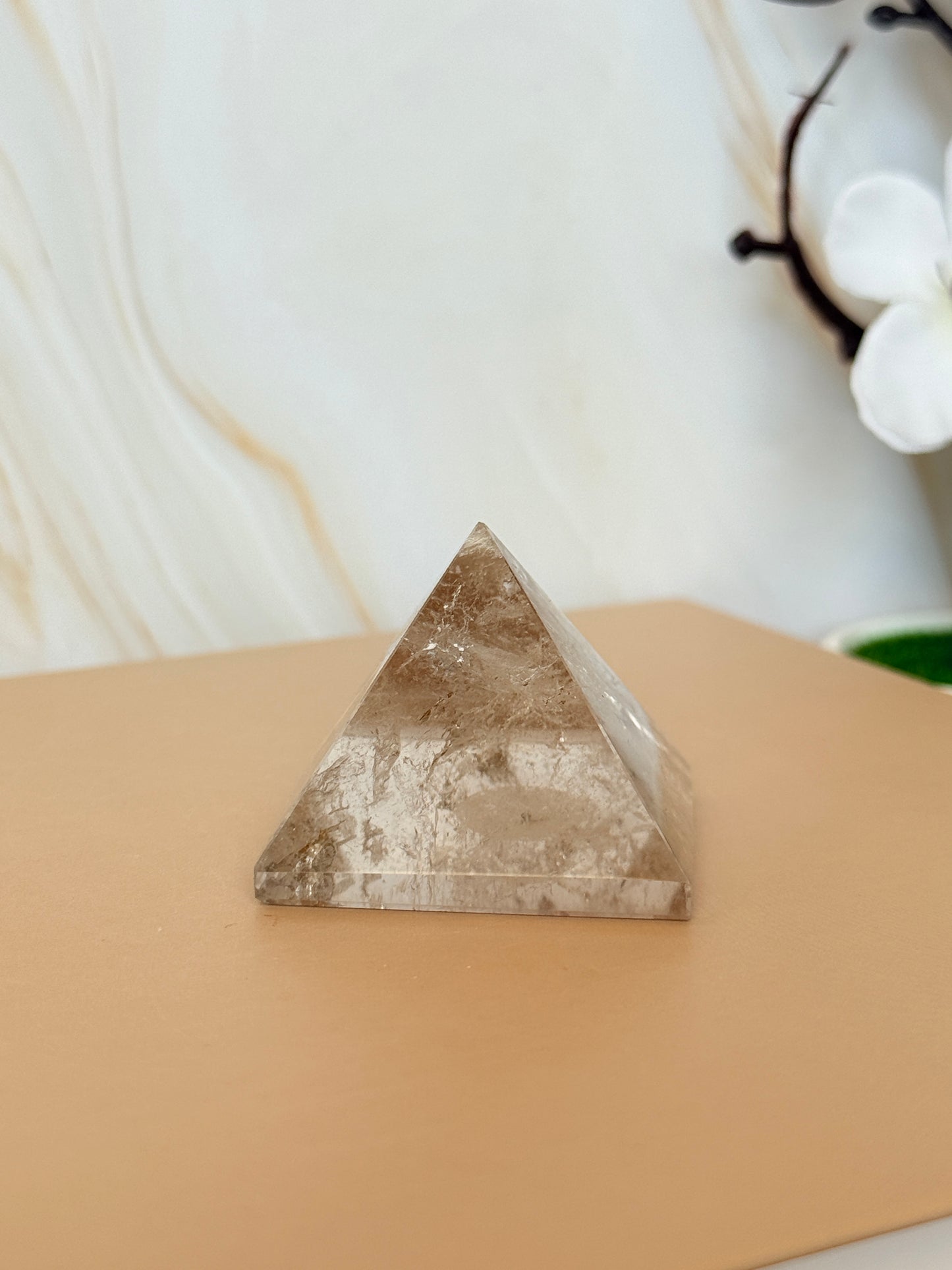 Smoky Quartz Pyramid | Natural Polished | Brazil | 4cm | OOAK
