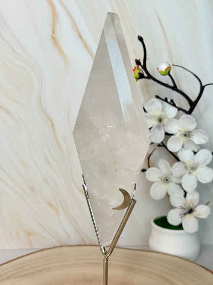 Clear Quartz Crystal Diamond | Master Healer | Clarity & Amplification